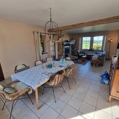 Groot Authentiek En Charmante Woning, 250 Vierkante Meter, Panoramisch Vergezicht, Zonsondergang, Dicht Bij Dinant, Maredsous En Namen Tatil Evi Oret