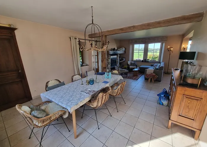 Groot Authentiek En Charmante Woning, 250 Vierkante Meter, Panoramisch Vergezicht, Zonsondergang, Dicht Bij Dinant, Maredsous En Namen Vakantiehuis Oret